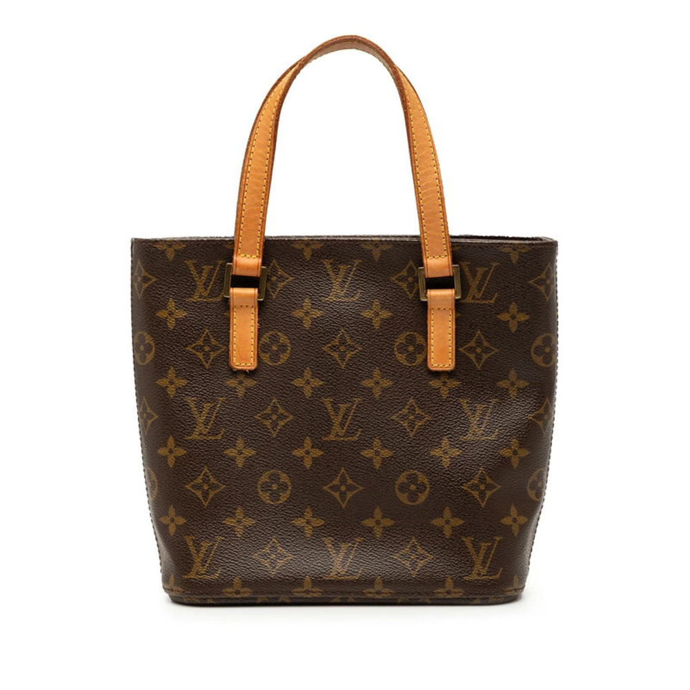 Louis Vuitton Monogram Vavin Handbag Brown Leather